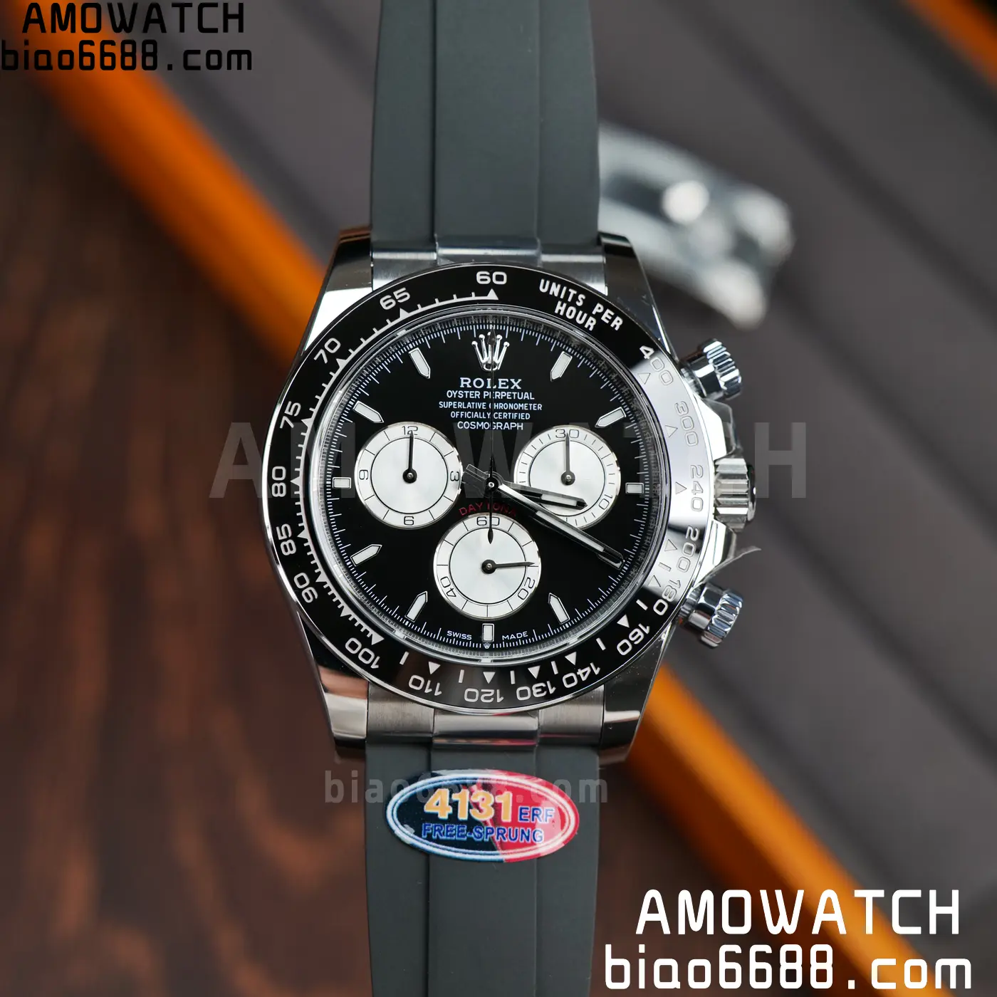 Rolex Daytona 126519 ERF Best Edition Black/Silver Dial on Oysterflex Strap JH4131 (Free Sprung) 74 057543a6b4e7b1a 阿默表行AmoWatch