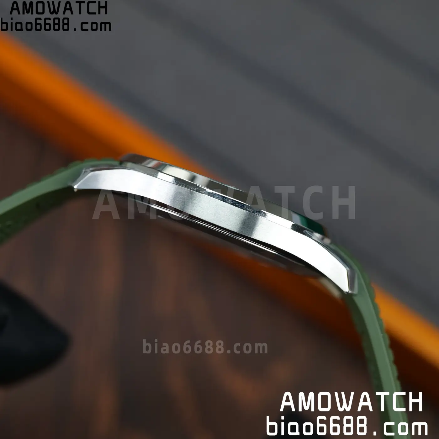PP Aquanaut 5168G 42mm SS OMEF 1:1 Best Edition Green Dial on Green Rubber Strap DPB330 Weighted 135g 86 0607a15cddf1dc8 AMO Watch