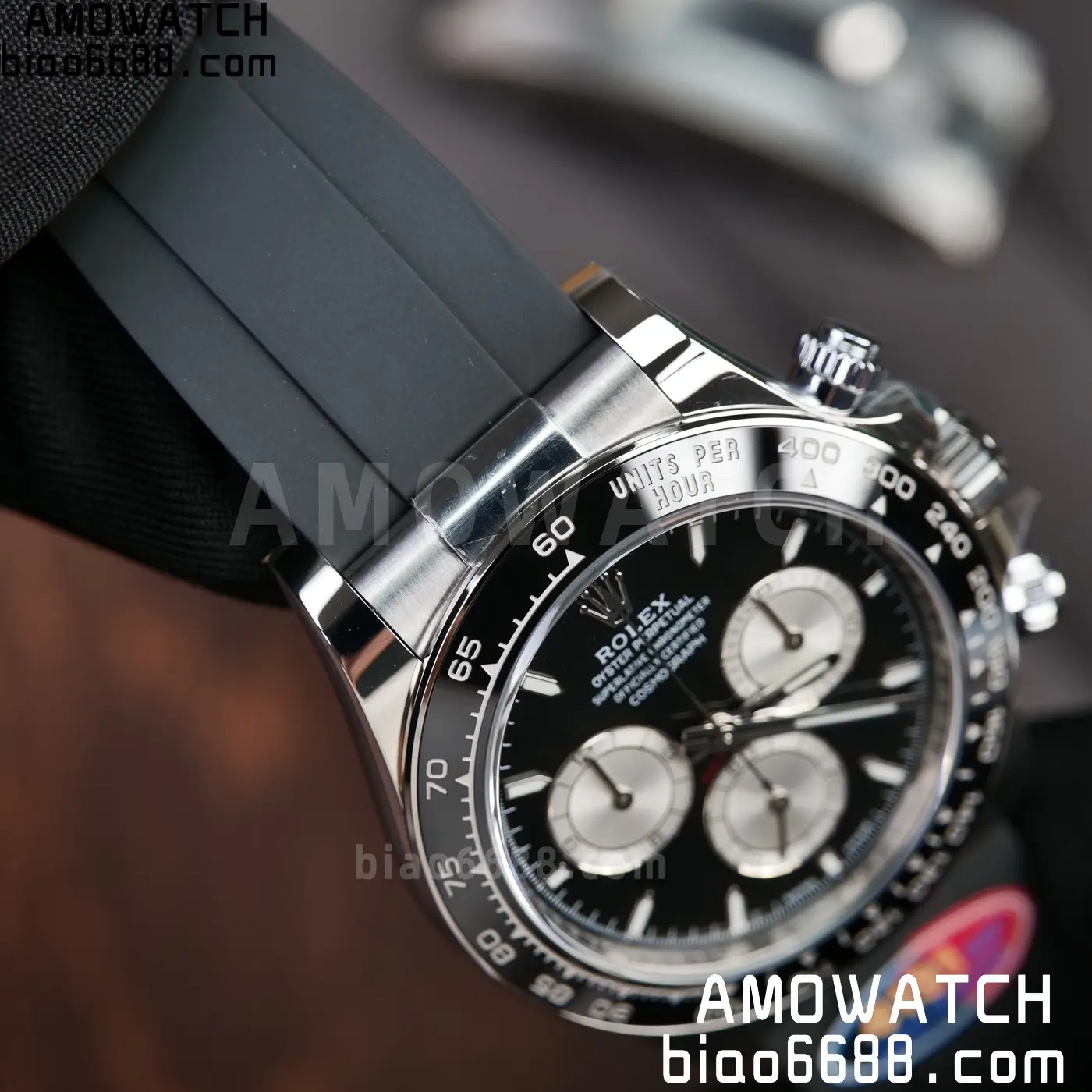 Rolex Daytona 126519 ERF Best Edition Black/Silver Dial on Oysterflex Strap JH4131 (Free Sprung) 83 08e020d72ffaaaa 阿默表行AmoWatch