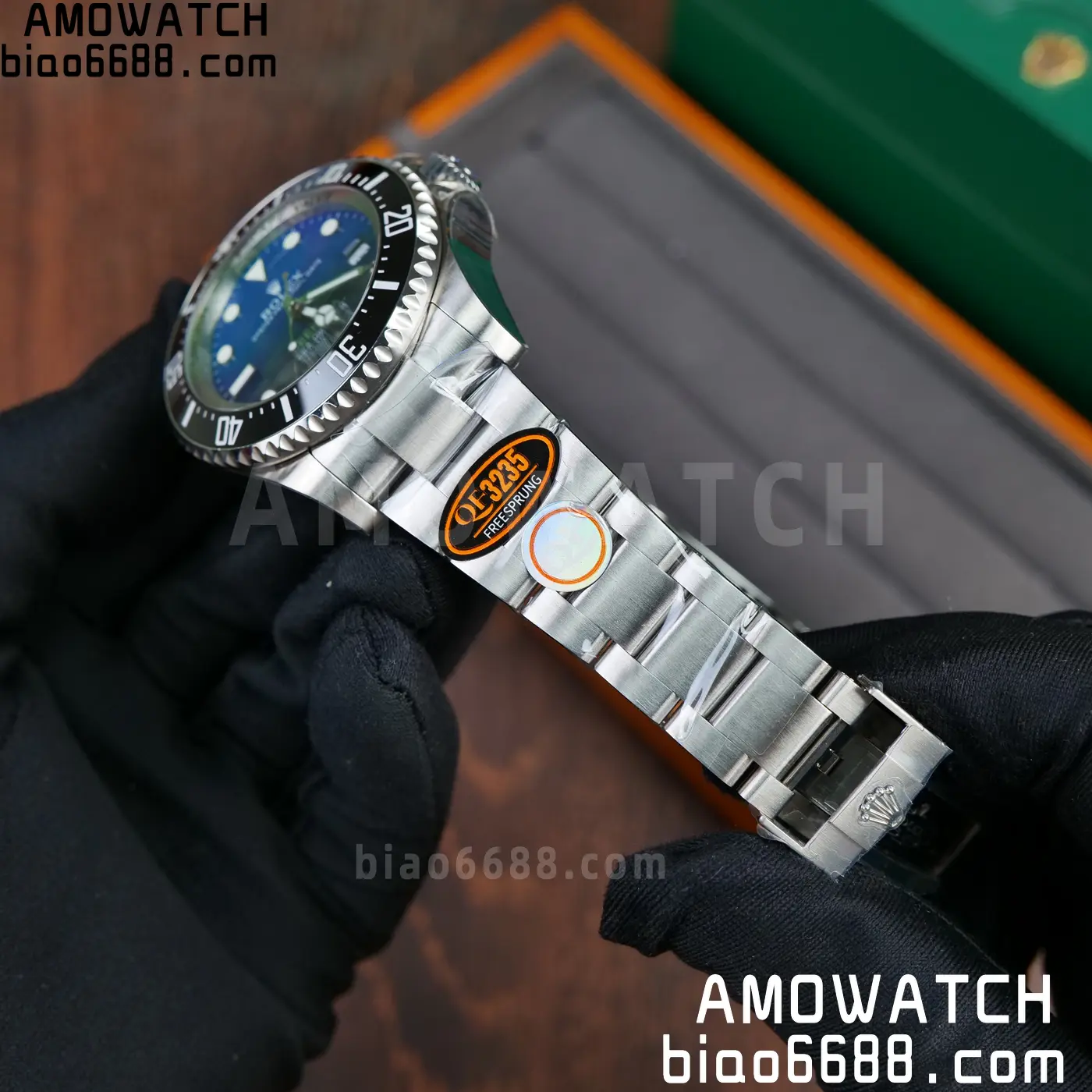 Rolex Sea Dweller D-Blue 126660 QF 1:1 Best Edition 904L SS Case and Bracelet JH3235 (Free Sprung) 76 0fa9e060e1265d9 AMO Watch