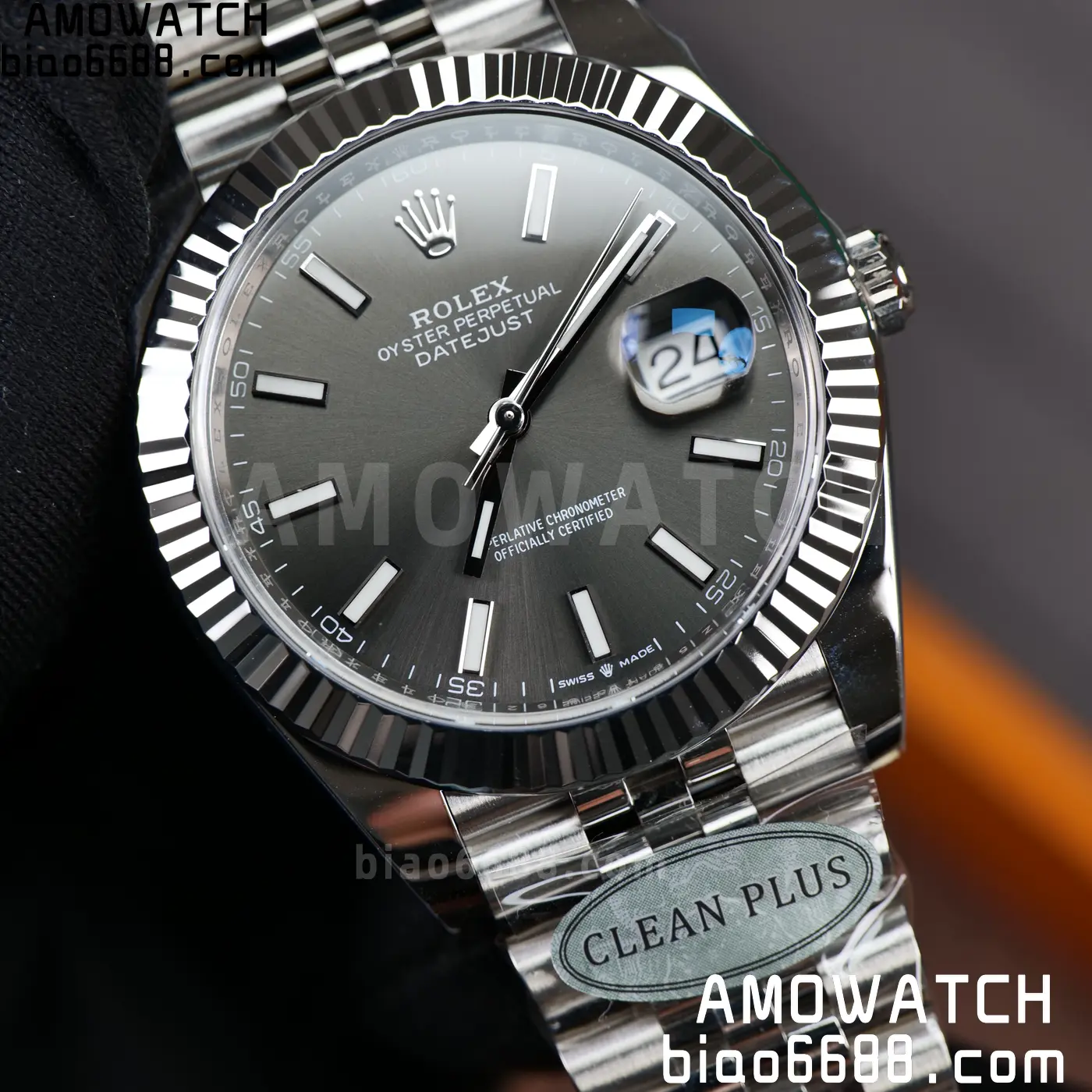 Rolex DateJust 41 126334 904L SS Clen Plus 1:1 Best Edition Black Stick Dial on Jubilee Bracelet DD3235 85 14f62e7535605a3 阿默表行AmoWatch