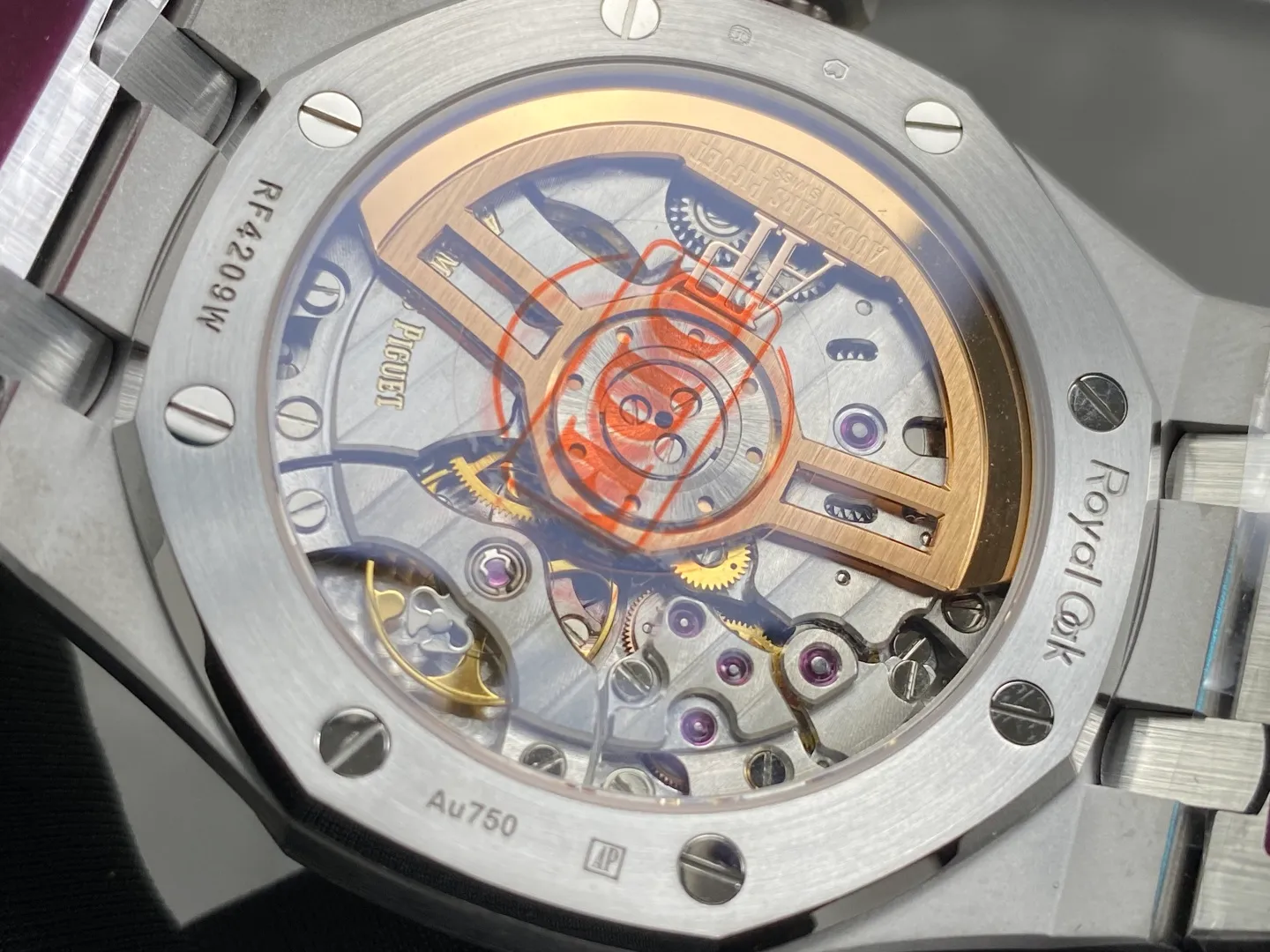 AP Royal Oak 41mm 15510 SS DDF 1:1 Best Edition Ice Blue Dial on SS Bracelet DD4302 Super Clone (Weighted) 176g 38 1ad94b02ae85ba1 AMO Watch