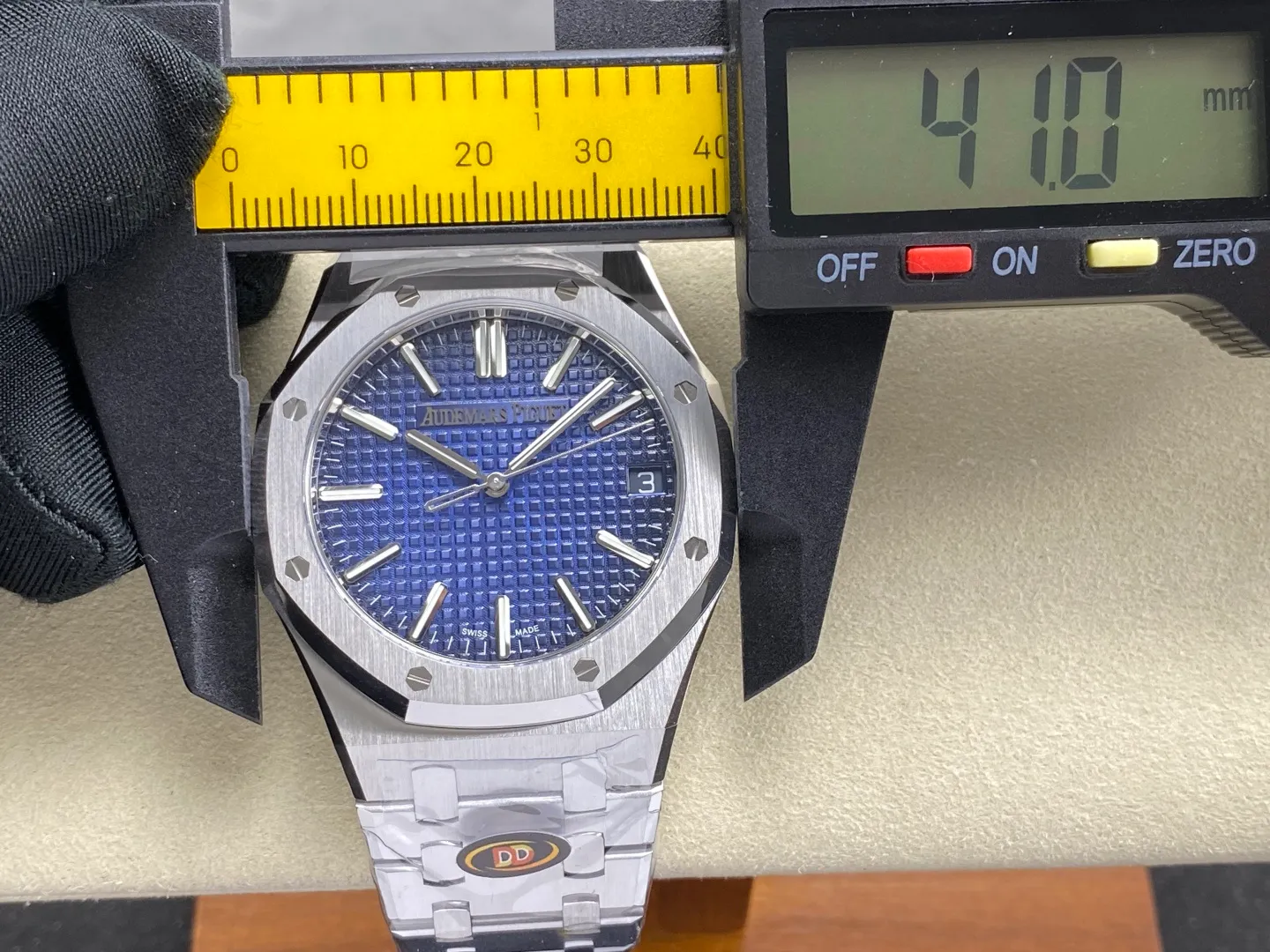 Royal Oak 41mm 15510 SS DDF 1:1 Best Edition Blue Ombre Dial on SS Bracelet DD4302 Super Clone (Weighted) 176g 38 1c47d7c1df53291 AMO Watch