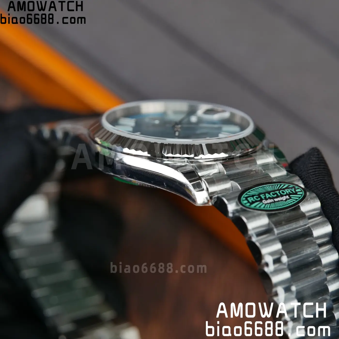 Rolex Day Date 40 SS 228236 RCF 1:1 Best Edition Ice Blue Dial on President Bracelet VR3255 (211g) 75 2382c951c882e3c 阿默表行AmoWatch