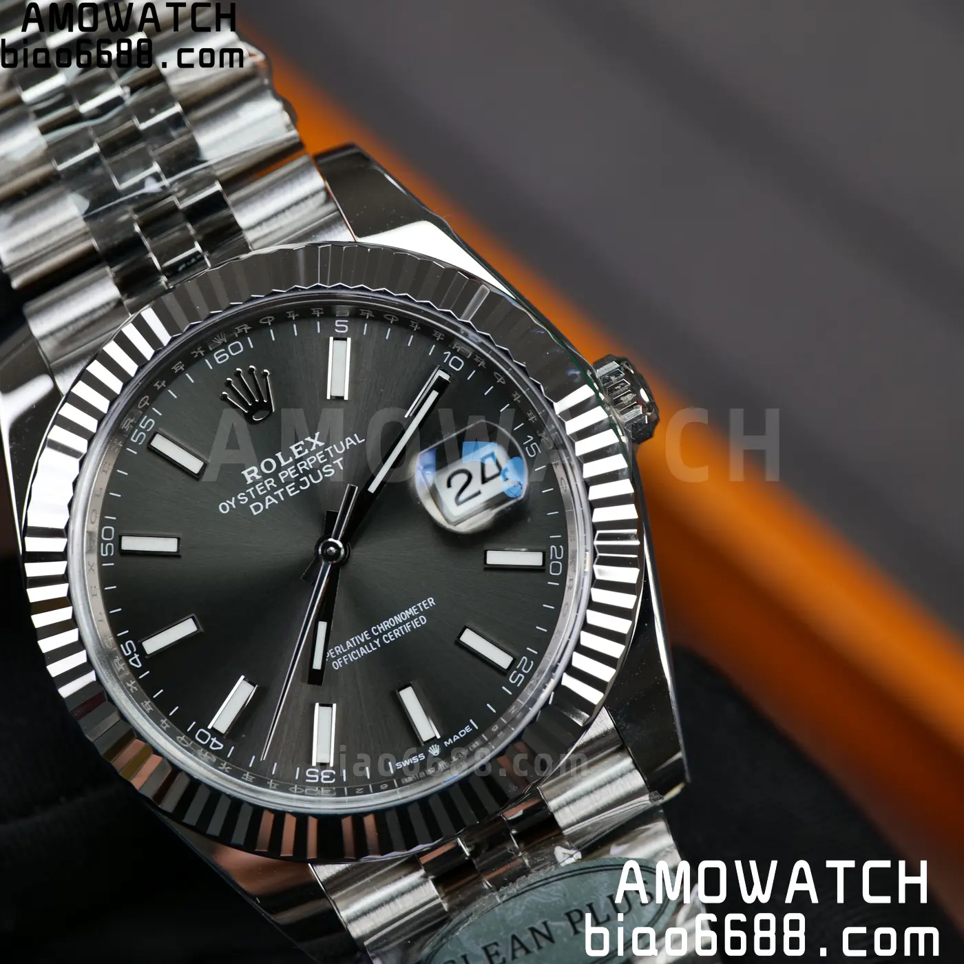 Rolex DateJust 41 126334 904L SS Clen Plus 1:1 Best Edition Black Stick Dial on Jubilee Bracelet DD3235 90 29fc6394b246f72 阿默表行AmoWatch