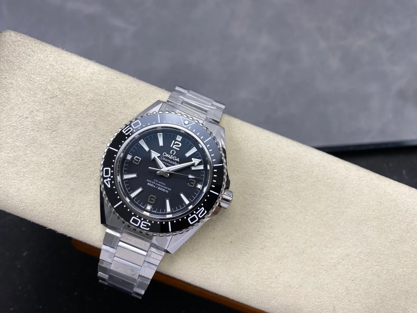 Omega Planet Ocean 600M SS Black VSF 1:1 Best Edition on SS Bracelet VS8912 32 2b3d7a454ecb99d 阿默表行AmoWatch