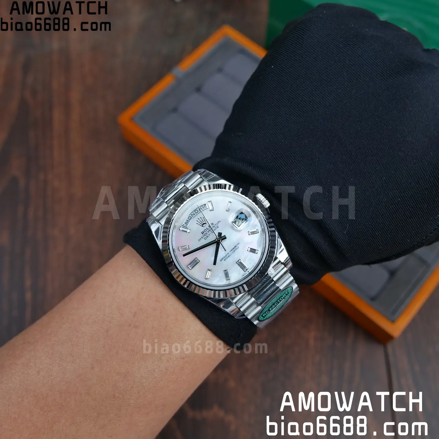 Rolex Day Date 40 SS 228236 RCF 1:1 Best Edition MOP Dial on President Bracelet VR3255 (211g) 90 2c7d5e5eaf083ae 阿默表行AmoWatch