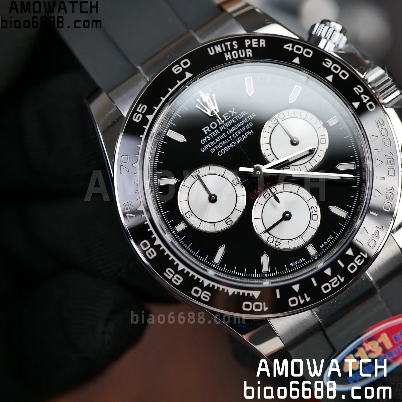 Rolex Daytona 126519 ERF Best Edition Black/Silver Dial on Oysterflex Strap JH4131 (Free Sprung) 84 2e401515a177c2c 阿默表行AmoWatch