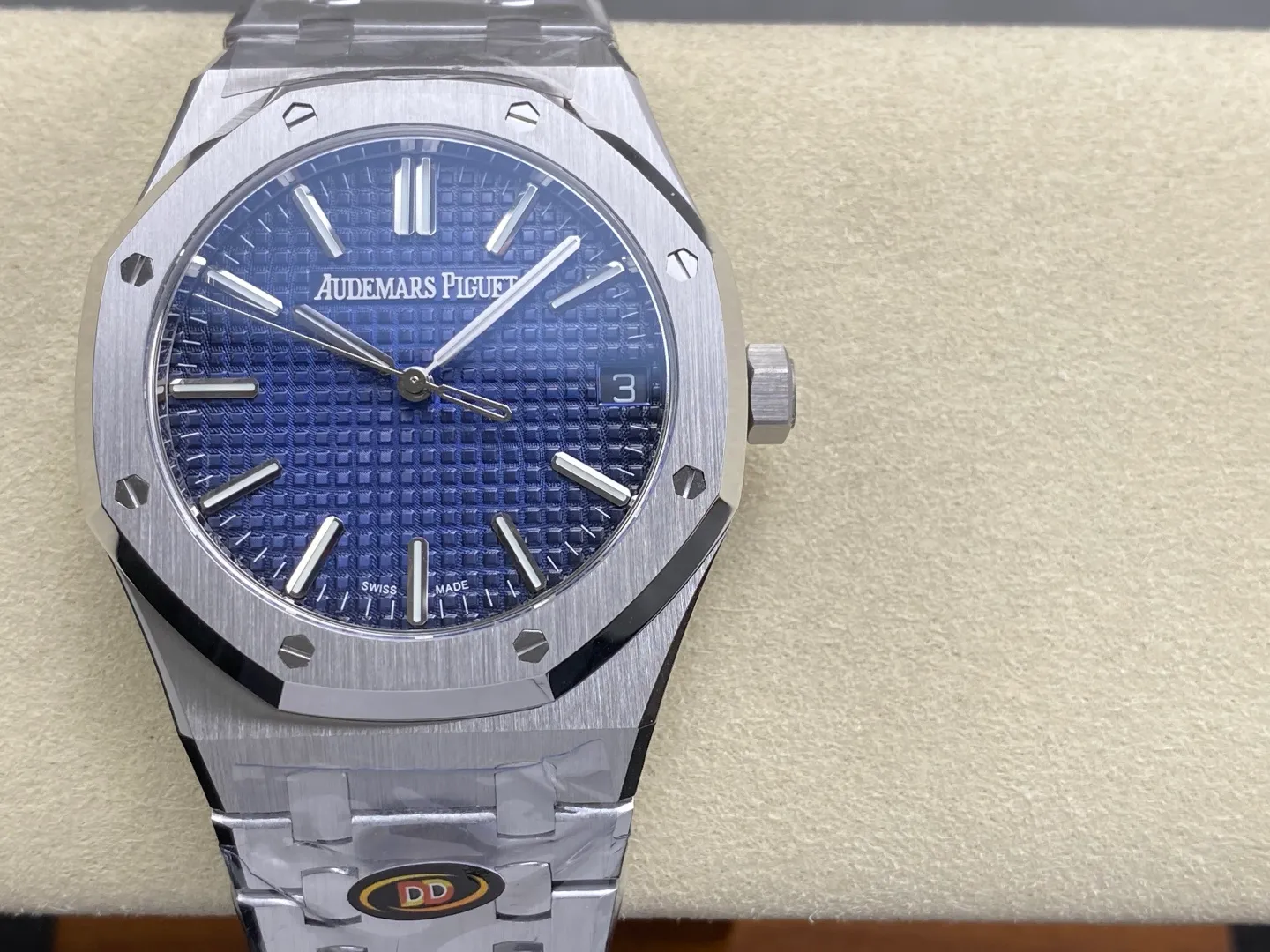 Royal Oak 41mm 15510 SS DDF 1:1 Best Edition Blue Ombre Dial on SS Bracelet DD4302 Super Clone (Weighted) 176g 28 304556fac6d8d9f AMO Watch