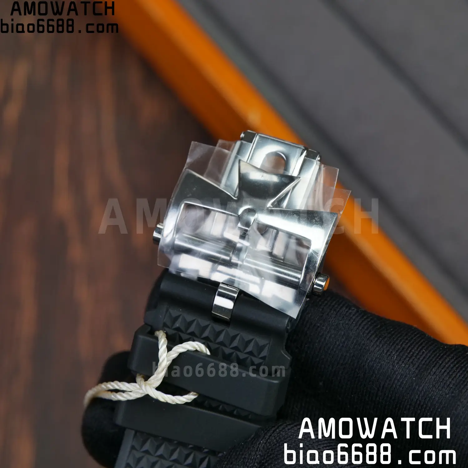 VC Overseas 4500V SS PPF 1:1 Best Edition Silver Dial on Black Rubber Strap A5100 90 336dfb1849eaba3 AMO Watch