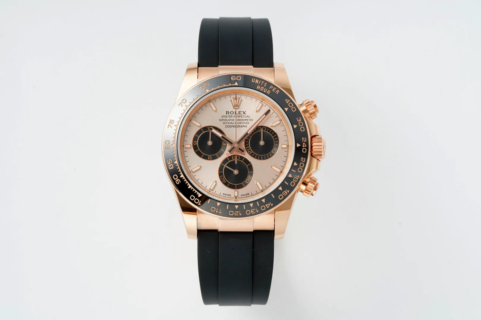 Rolex Daytona 126515 ERF Best Edition RG/Black Dial on Oysterflex Strap JH4131 (Free Sprung) 19 3ad51c36e7c5d8b 阿默表行AmoWatch