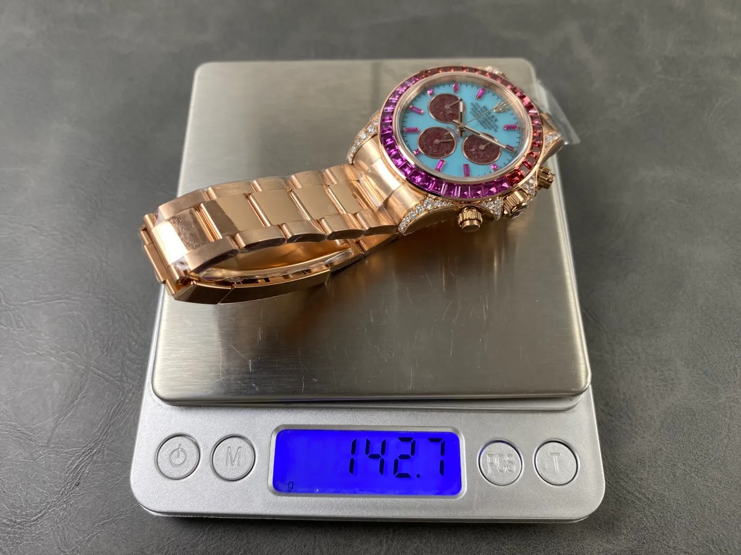 Rolex Daytona 126595SARO PPM Factory Best Edition Turquoise Tiffany Blue dial 48 4529bfa97113cc3 AMO Watch