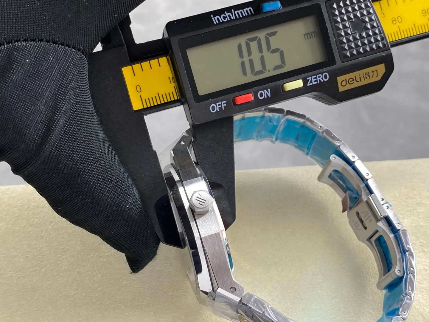 Royal Oak 41mm 15510 SS DDF 1:1 Best Edition Blue Ombre Dial on SS Bracelet DD4302 Super Clone (Weighted) 176g 39 45aba3bd65ba13e AMO Watch