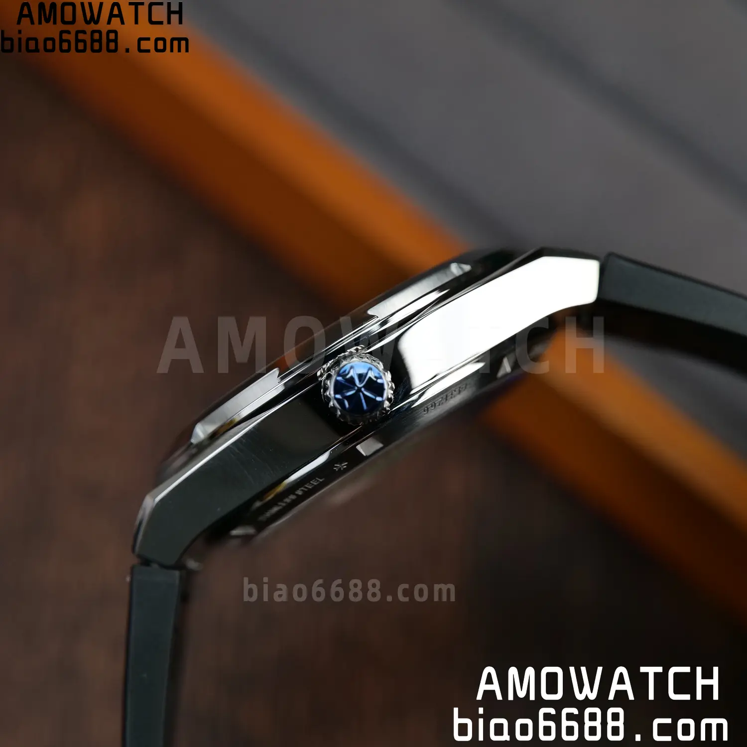 VC Overseas 4500V SS PPF1:1 Best Edition Black Dial on Black Rubber Strap A5100 84 483f86aa109aa4b AMO Watch