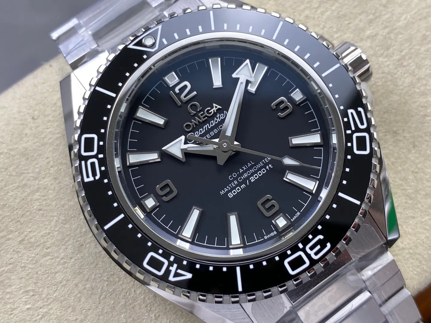 Omega Planet Ocean 600M SS Black VSF 1:1 Best Edition on SS Bracelet VS8912 30 4a8f6089a61b6b3 阿默表行AmoWatch