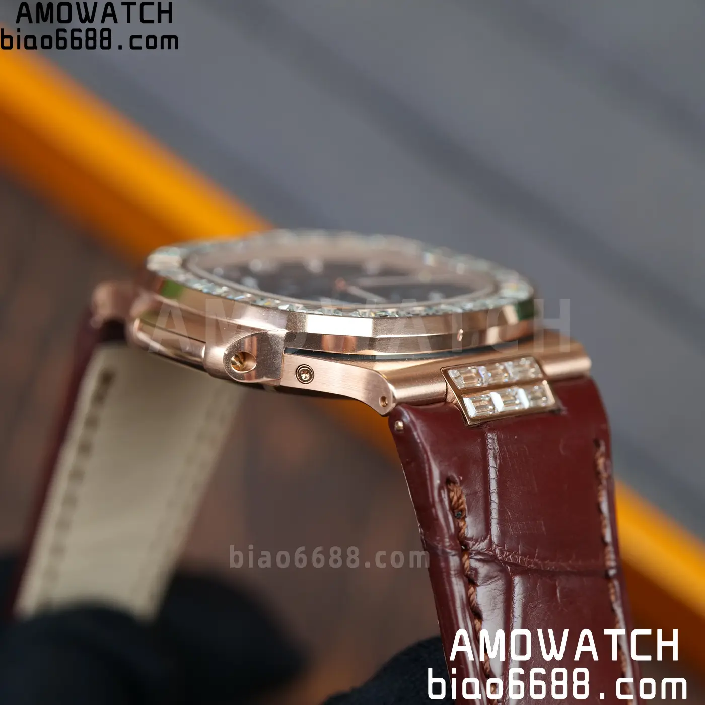 Patek Philippe Nautilus 5712R RG UMI 1:1 Best Edition Brown Dial on Mousson Bezel A240 Super Clone Weighted 79 4bf516f852b5e7d 阿默表行AmoWatch