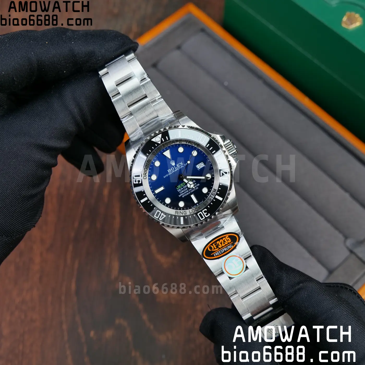 Rolex Sea Dweller D-Blue 126660 QF 1:1 Best Edition 904L SS Case and Bracelet JH3235 (Free Sprung) 72 4e6010dc0c3d884 AMO Watch