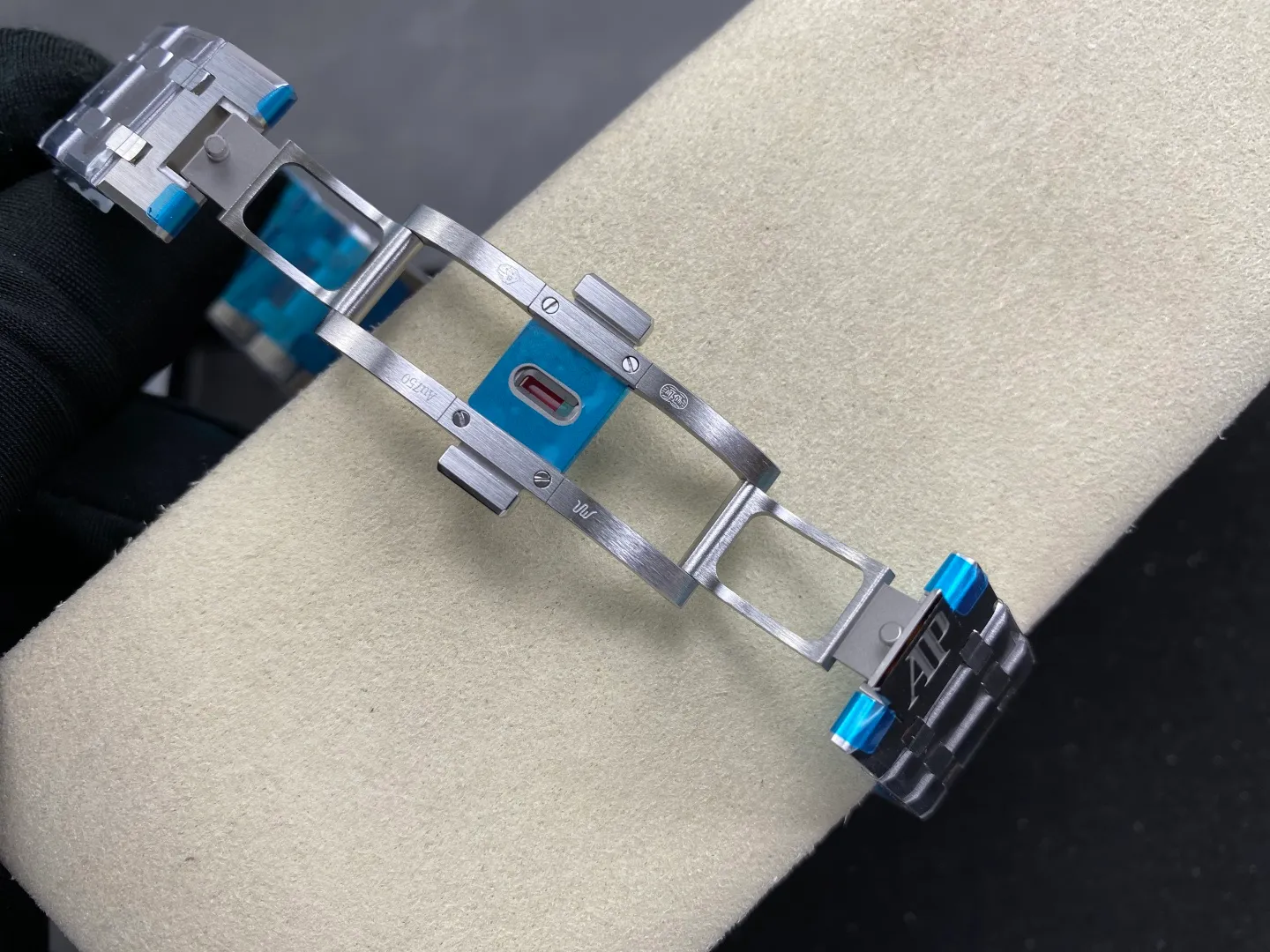 AP Royal Oak 41mm 15510 SS DDF 1:1 Best Edition Ice Blue Dial on SS Bracelet DD4302 Super Clone (Weighted) 176g 40 582f93b0959f29a AMO Watch