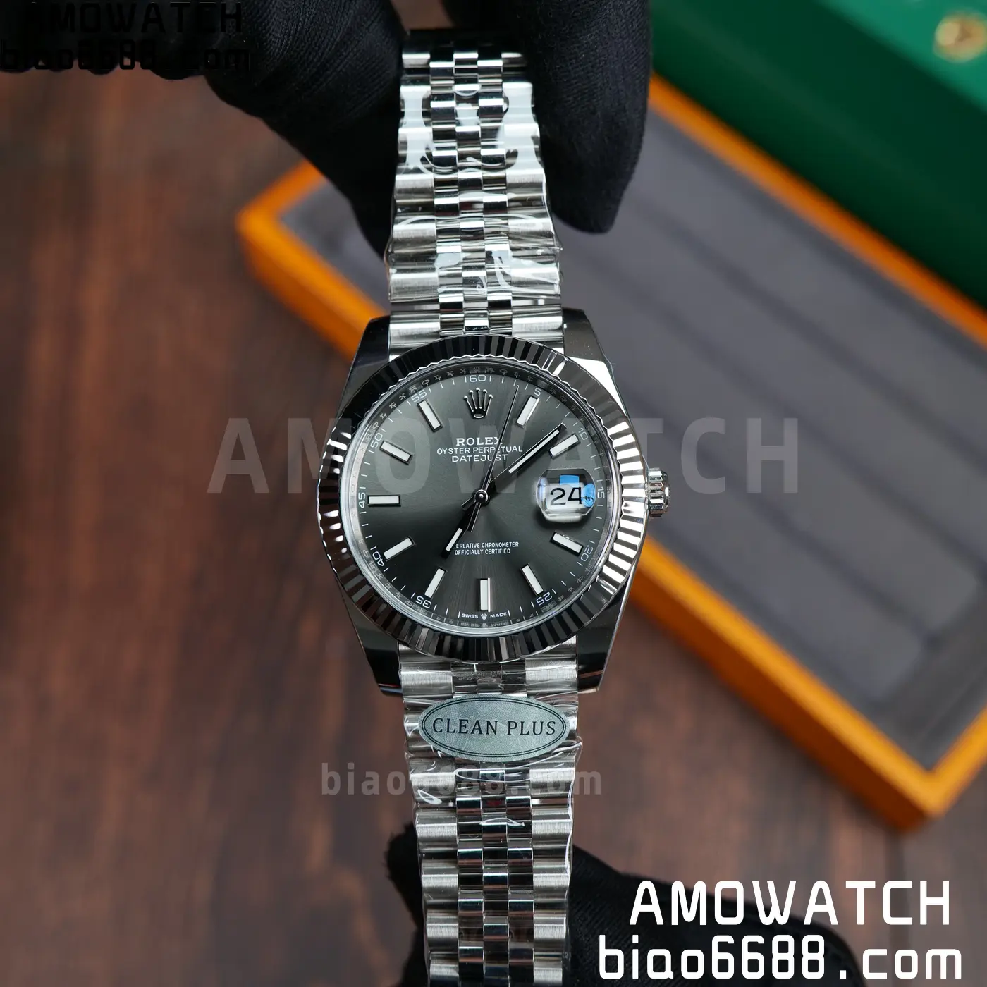 Rolex DateJust 41 126334 904L SS Clen Plus 1:1 Best Edition Black Stick Dial on Jubilee Bracelet DD3235 74 5d7521c54c808f1 阿默表行AmoWatch