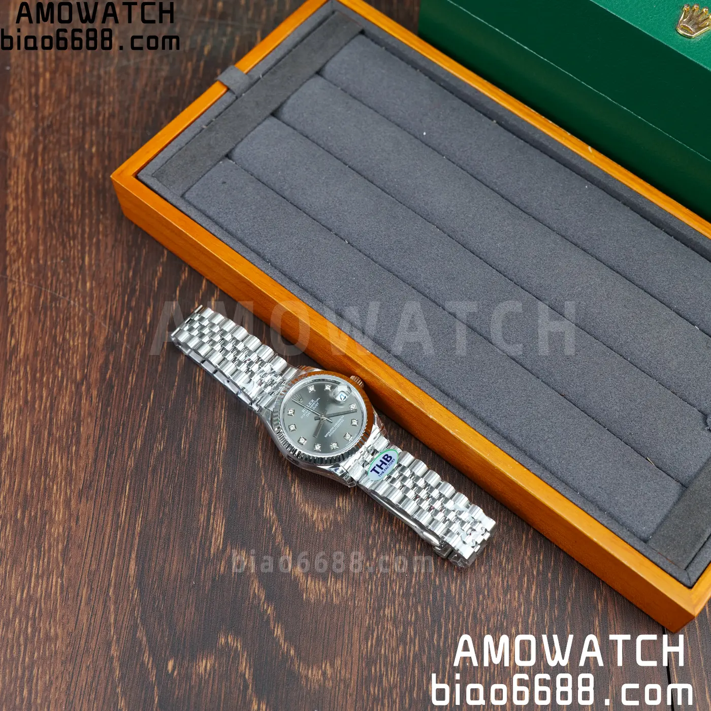 Rolex DateJust 31 278274 THBF 1:1 Best Edition 904L Steel Fluted Gray Dial on SS Jubilee Bracelet HZ Cal.2236 59 5d89a588f426245 阿默表行AmoWatch