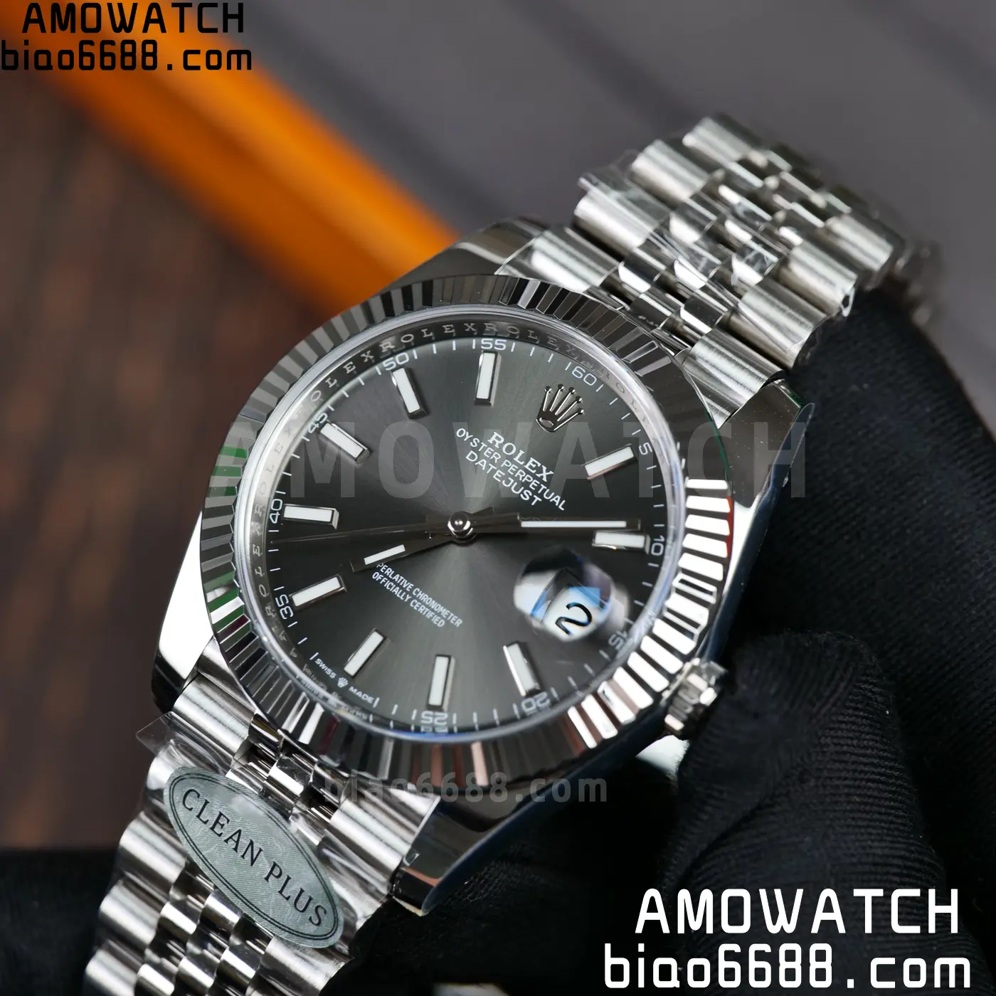 Rolex DateJust 41 126334 904L SS Clen Plus 1:1 Best Edition Black Stick Dial on Jubilee Bracelet DD3235 81 64aa4f9039f55c0 阿默表行AmoWatch