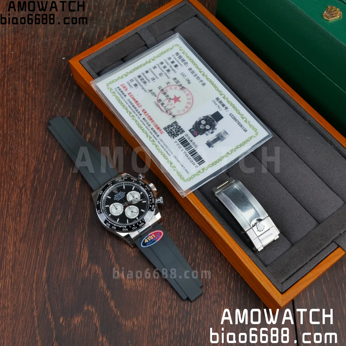 Rolex Daytona 126519 ERF Best Edition Black/Silver Dial on Oysterflex Strap JH4131 (Free Sprung) 68 67bb70f050ba94c 阿默表行AmoWatch