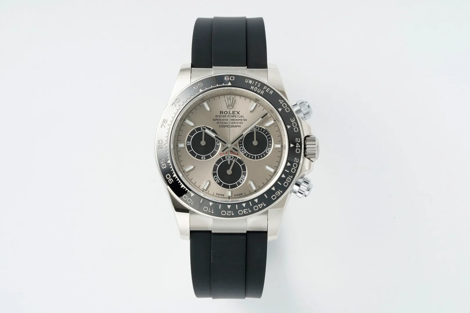 Rolex Daytona 126519 ERF Best Edition Gray/Black Dial on Oysterflex Strap JH4131 (Free Sprung) 19 67bc1b140d1005a 阿默表行AmoWatch