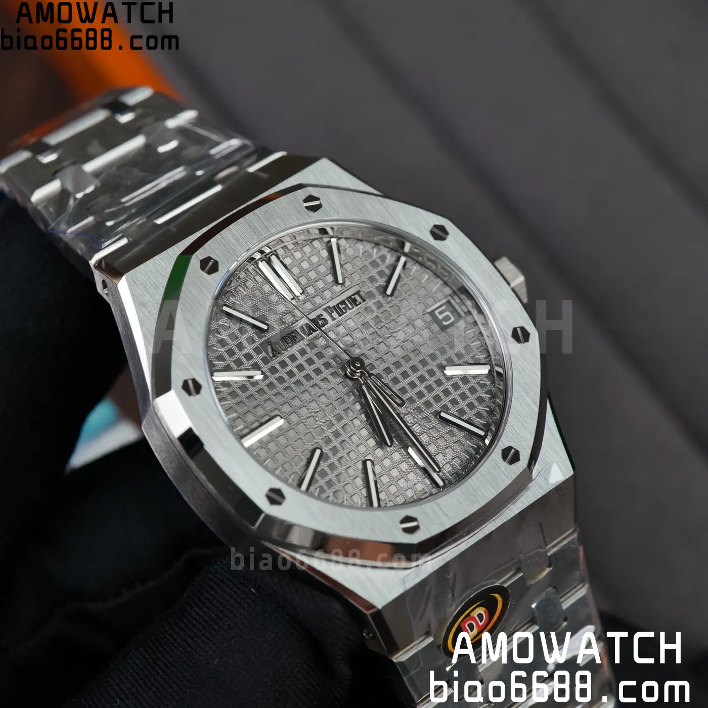 AP Royal Oak 41mm 15510ST SS DDF 1:1 Best Edition Gray Dial on SS Bracelet SA4302 Super Clone 77 68a0029579360a2 AMO Watch