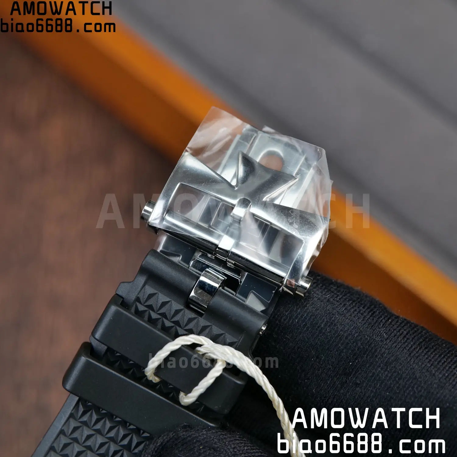 VC Overseas 4500V SS PPF1:1 Best Edition Black Dial on Black Rubber Strap A5100 97 68b2615f5a06229 AMO Watch