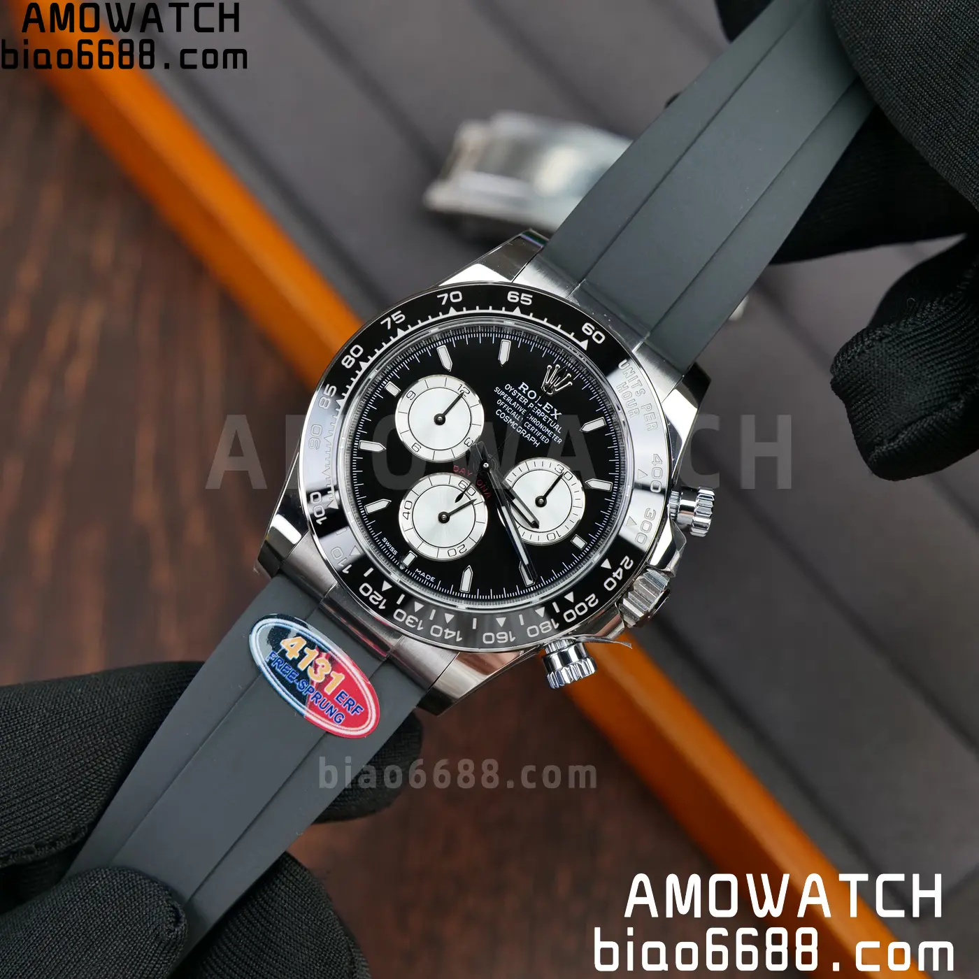 Rolex Daytona 126519 ERF Best Edition Black/Silver Dial on Oysterflex Strap JH4131 (Free Sprung) 71 71e1acdcf04a329 阿默表行AmoWatch