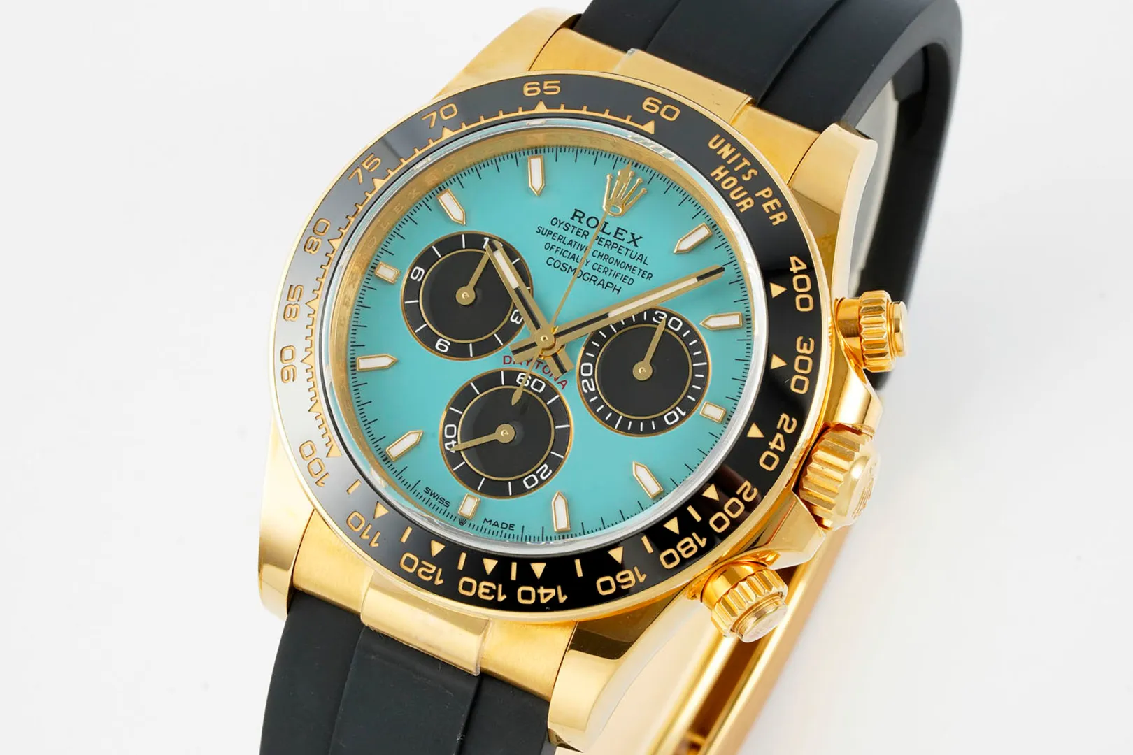 Rolex Daytona 126518 ERF Best Edition Turquoise Dial on Oysterflex Strap JH4131 (Free Sprung) 21 743e99cc96ccdc8 阿默表行AmoWatch