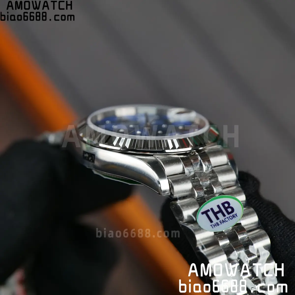 Rolex DateJust 31 278274 THBF 1:1 Best Edition 904L Steel Fluted Blue Floral Dial on SS Jubilee Bracelet HZ Cal.2236 64 752ceee38246849 AMO Watch