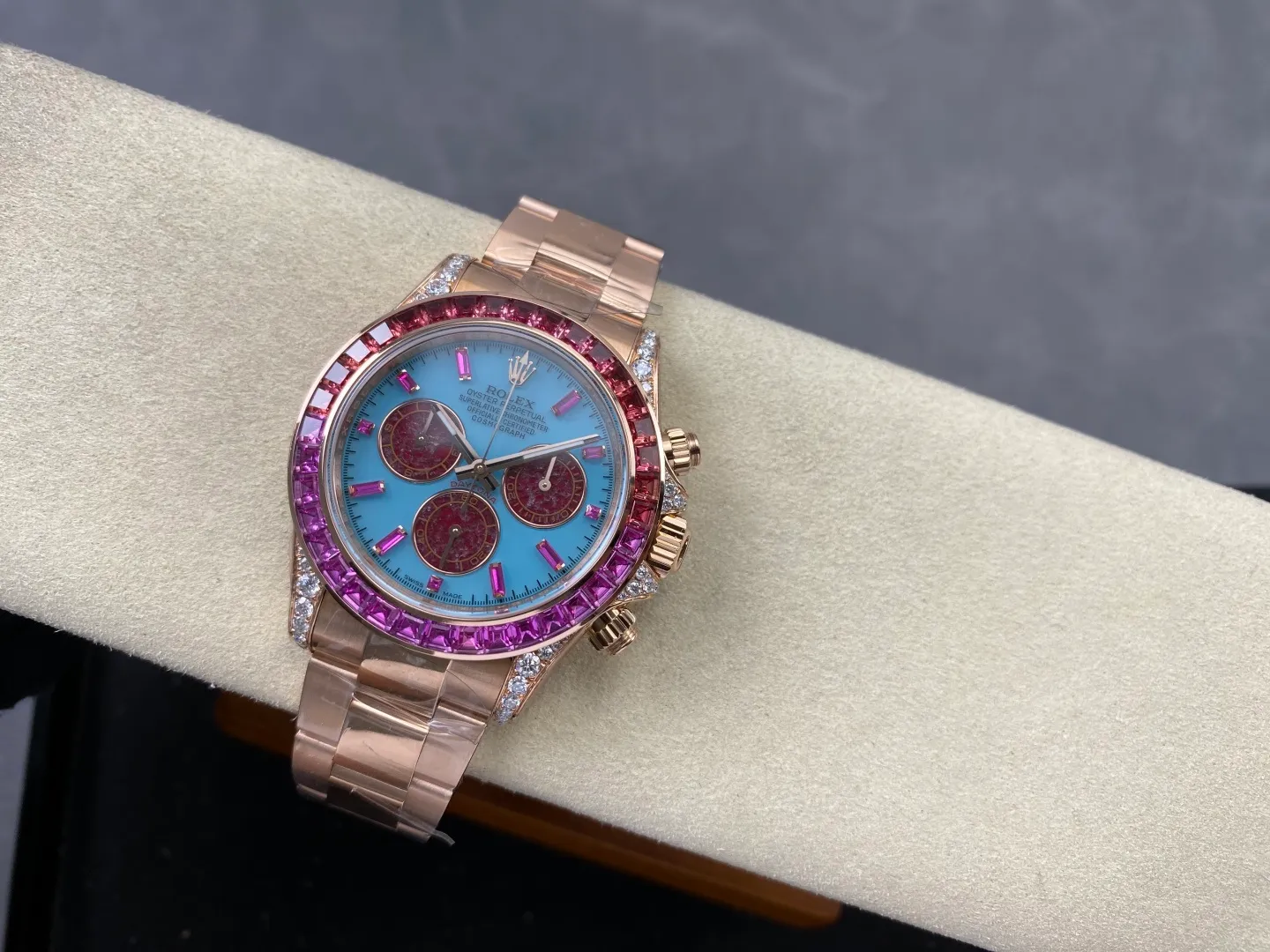 Rolex Daytona 126595SARO PPM Factory Best Edition Turquoise Tiffany Blue dial 40 76f63259c907348 AMO Watch