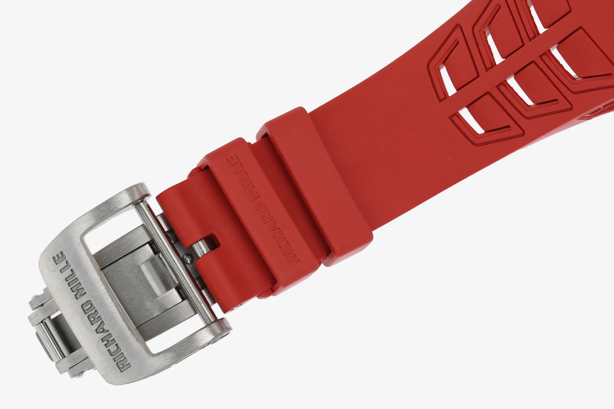 RICHARD MILLE RM055 RM 055 NTPT/Ti ZF 1:1 Best Edition Black Bezel Red Crown on Rubber Strap RMUL2 Super Clone V3 26 7ba988fc7fd6053 AMO Watch
