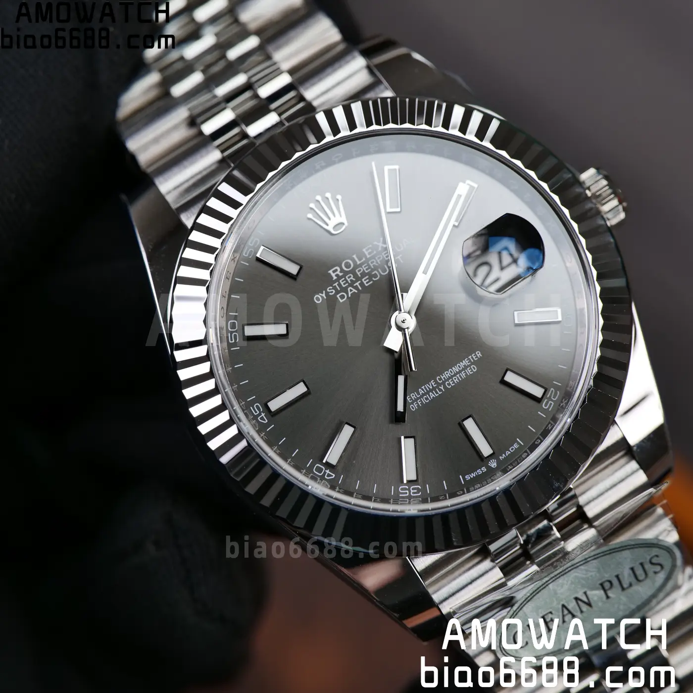Rolex DateJust 41 126334 904L SS Clen Plus 1:1 Best Edition Black Stick Dial on Jubilee Bracelet DD3235 84 7e40a65e0ffd0ad 阿默表行AmoWatch