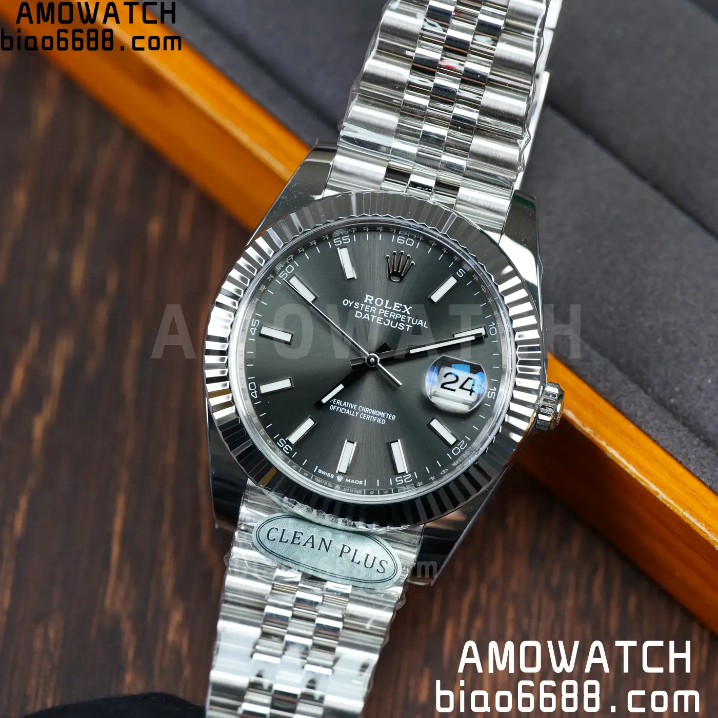 Rolex DateJust 41 126334 904L SS Clen Plus 1:1 Best Edition Black Stick Dial on Jubilee Bracelet DD3235 91 7eee50de0a2b67e 阿默表行AmoWatch