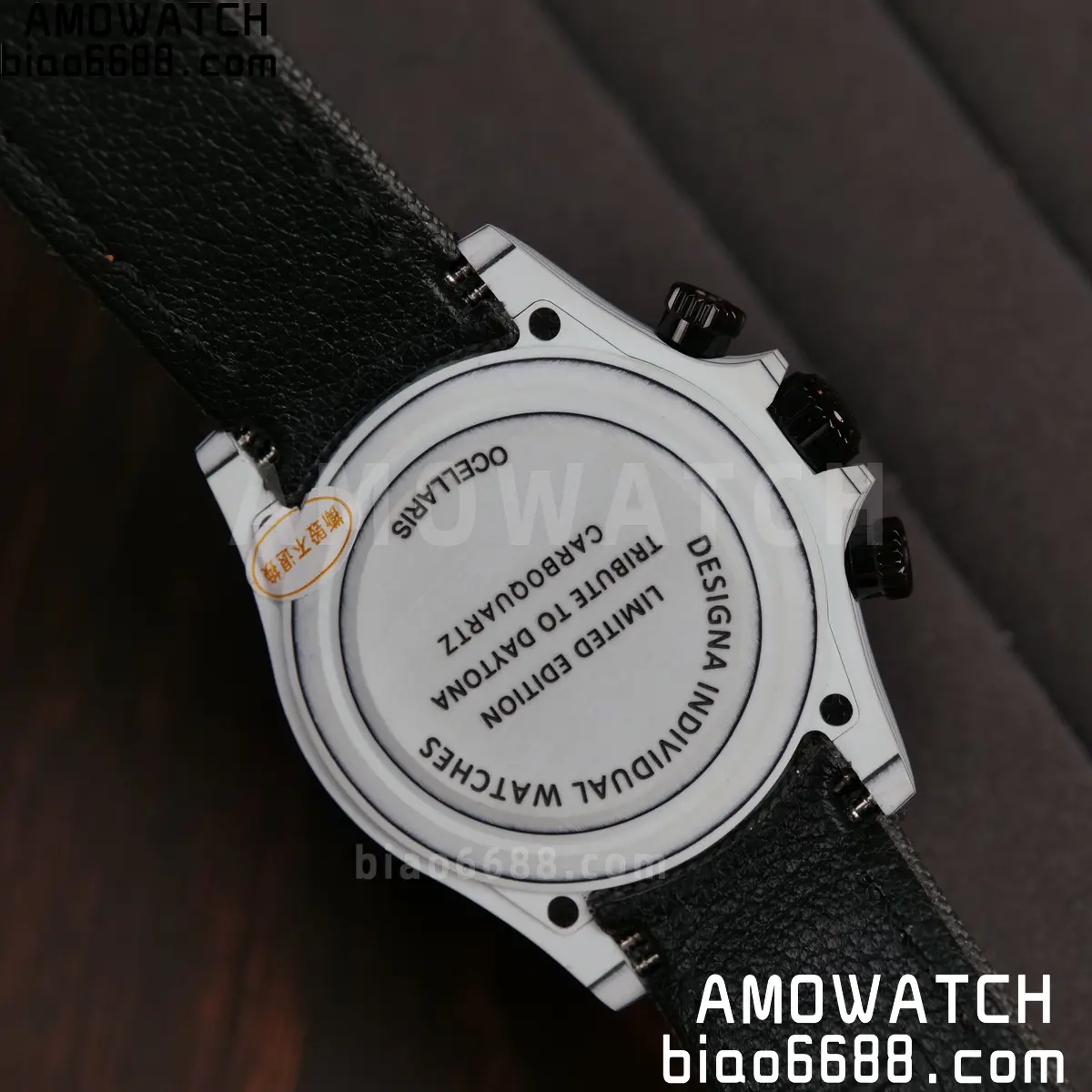 Rolex Daytona DIW White Carbon Ocellaris N6F1:1 Best Edition White/Gray Dial on Black Nylon Strap SA4130 86 7fb58fc5084f598 AMO Watch