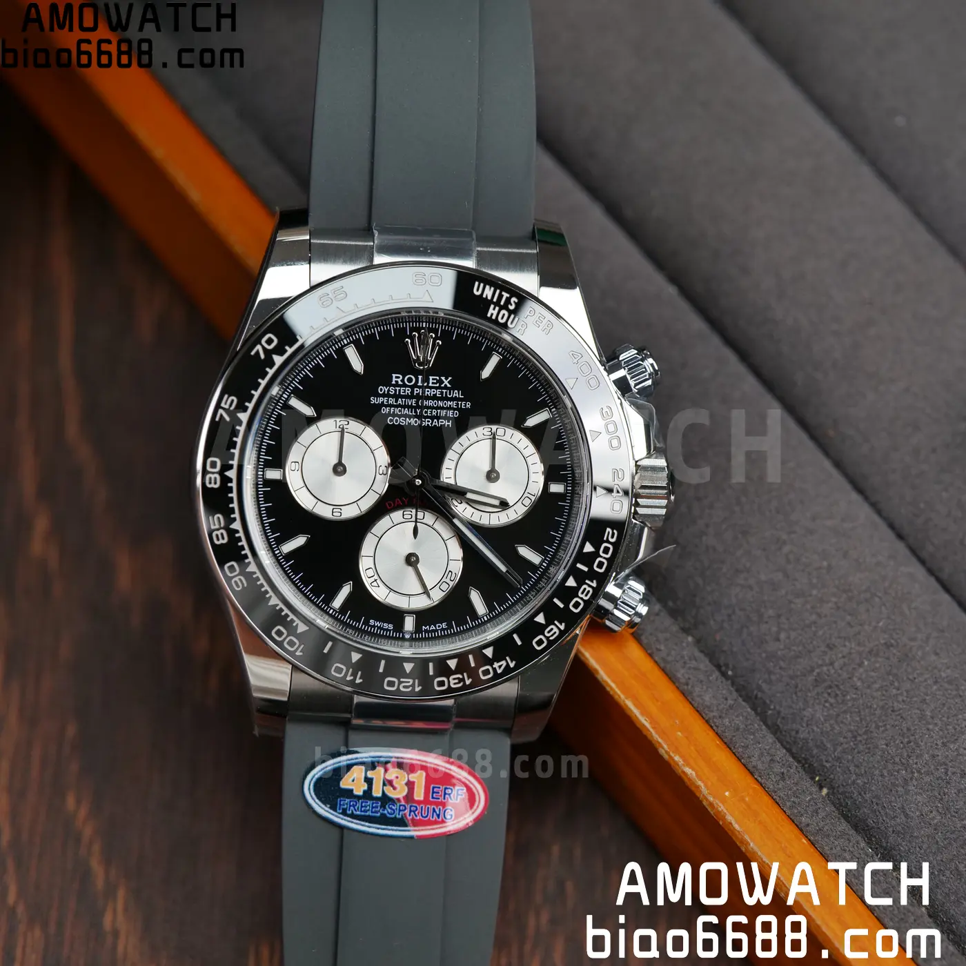 Rolex Daytona 126519 ERF Best Edition Black/Silver Dial on Oysterflex Strap JH4131 (Free Sprung) 92 824fa994cd17e37 阿默表行AmoWatch