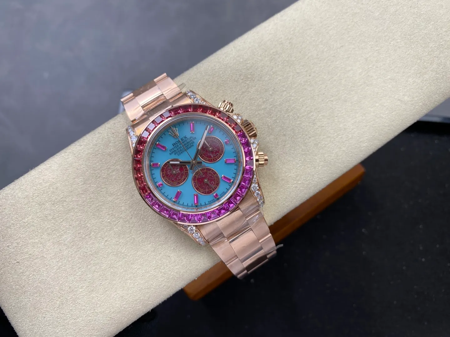 Rolex Daytona 126595SARO PPM Factory Best Edition Turquoise Tiffany Blue dial 39 840f2c69eb73cba AMO Watch