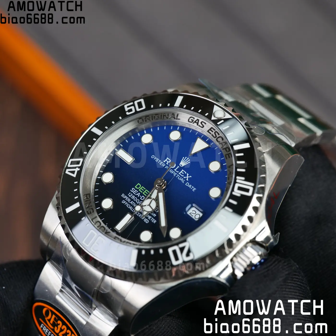 Rolex Sea Dweller D-Blue 126660 QF 1:1 Best Edition 904L SS Case and Bracelet JH3235 (Free Sprung) 87 868b89a9d10e069 AMO Watch