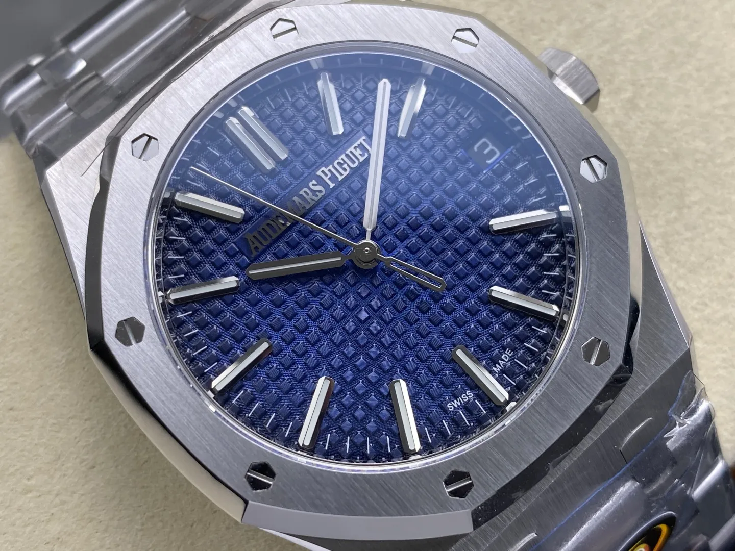 Royal Oak 41mm 15510 SS DDF 1:1 Best Edition Blue Ombre Dial on SS Bracelet DD4302 Super Clone (Weighted) 176g 29 8c52f0721795b95 AMO Watch