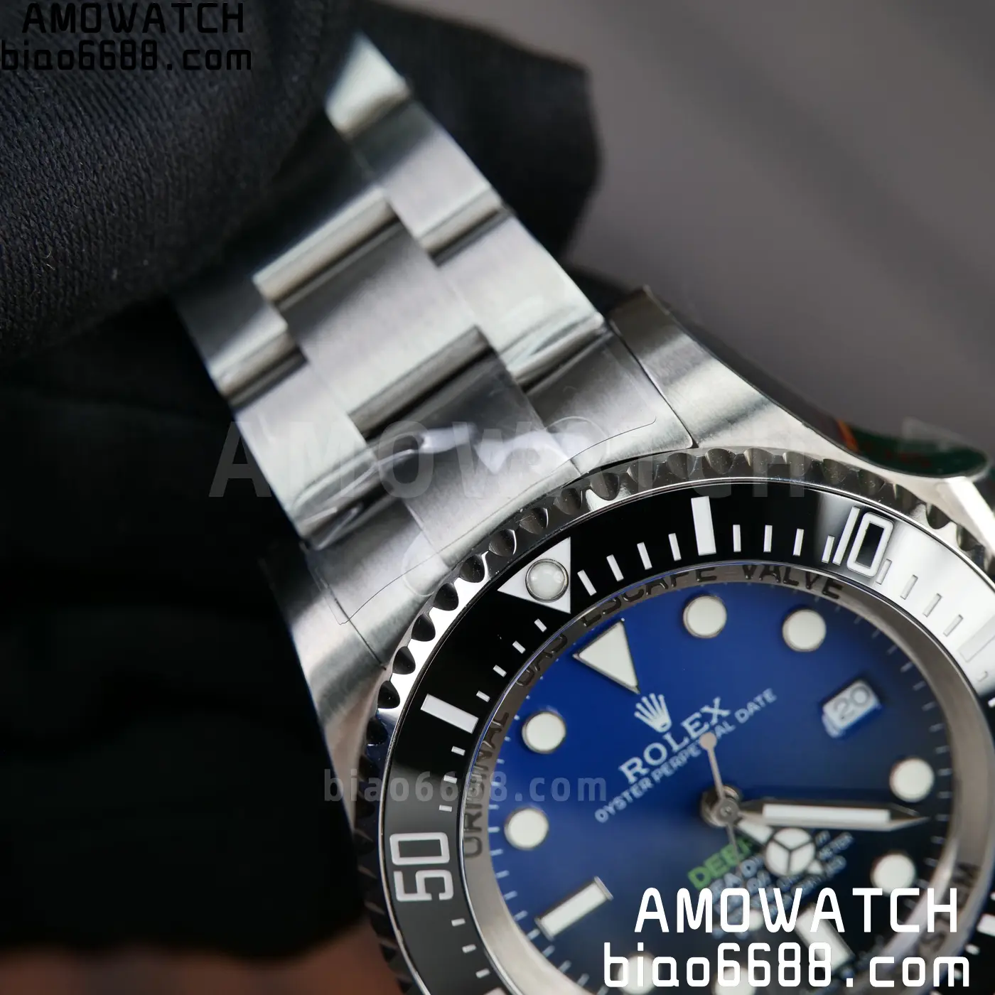 Rolex Sea Dweller D-Blue 126660 QF 1:1 Best Edition 904L SS Case and Bracelet JH3235 (Free Sprung) 88 95a149abf8d441f AMO Watch