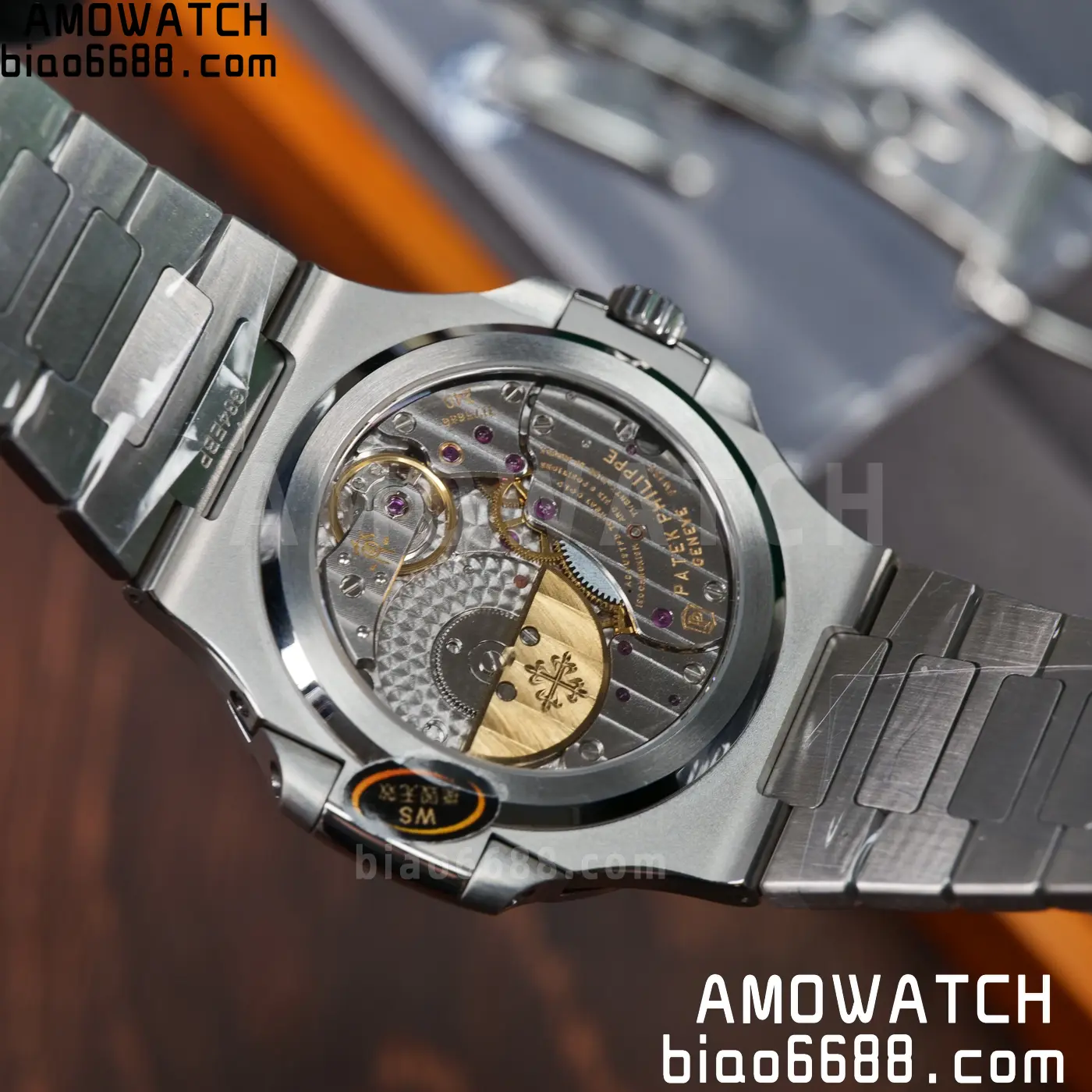 Patek Philippe Nautilus 5712 SS WSF VVS Moon Phase Module 87 9b9dd7157d8779d AMO Watch
