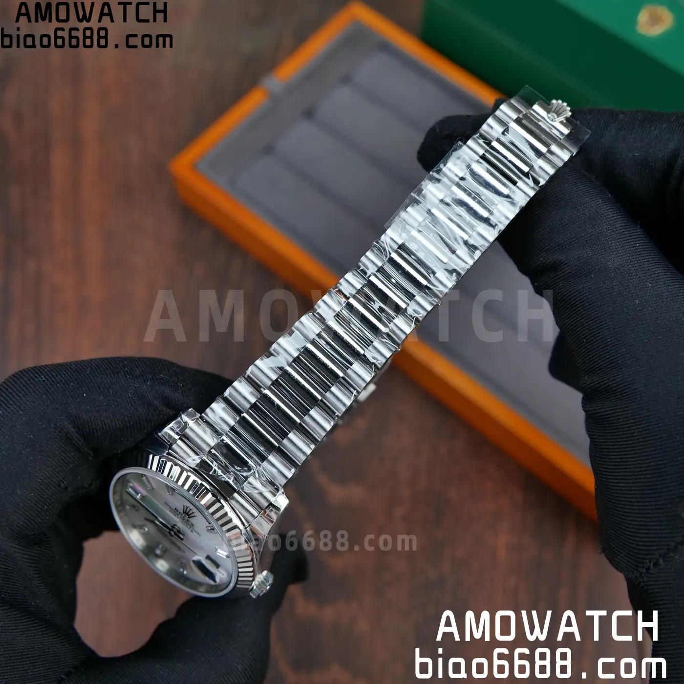 Rolex Day Date 40 SS 228236 RCF 1:1 Best Edition MOP Dial on President Bracelet VR3255 (211g) 64 9c0e9b36399cfea 阿默表行AmoWatch