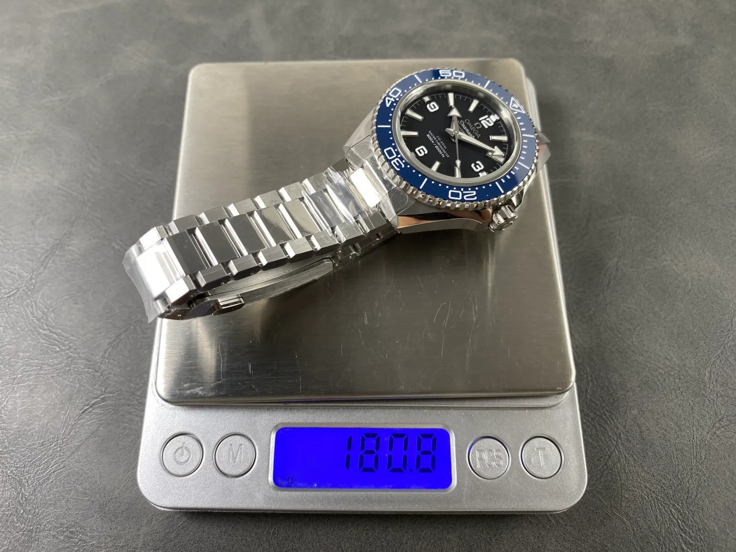 Omega Planet Ocean 600M SS Blue VSF 1:1 Best Edition on SS Bracelet VS8912 33 a00b1166223dafd 阿默表行AmoWatch