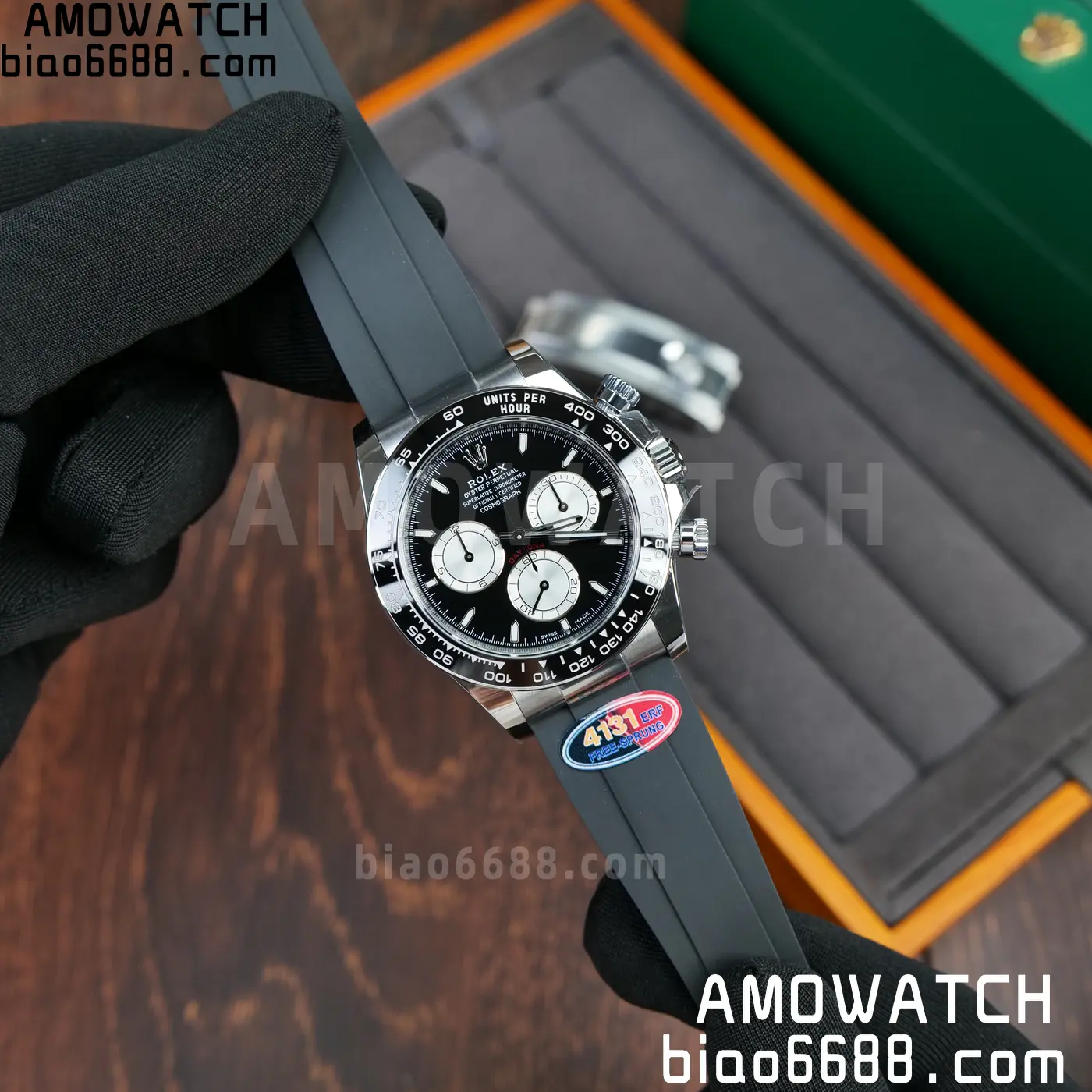Rolex Daytona 126519 ERF Best Edition Black/Silver Dial on Oysterflex Strap JH4131 (Free Sprung) 69 aac93e90d9590ef 阿默表行AmoWatch