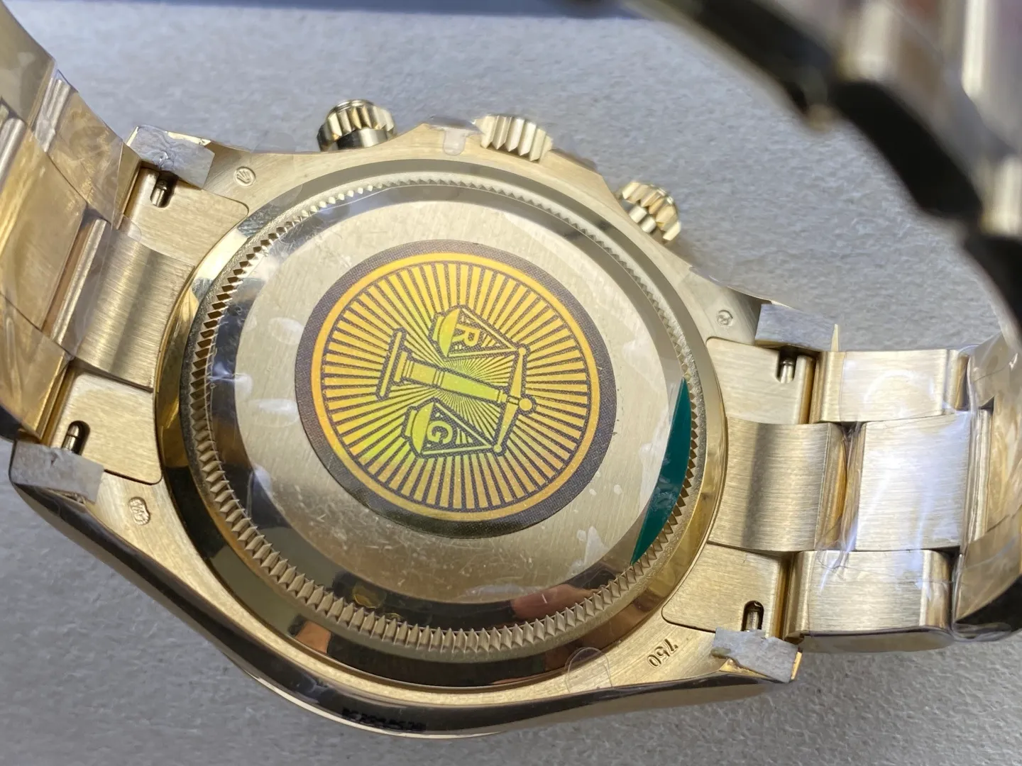 Rolex Daytona 126508 RGF 1:1 Best Edition Green/YG Dial on YG Bracelet DD4131 V2 (Weighted) 226g 33 ae16e56d1905aab 阿默表行AmoWatch