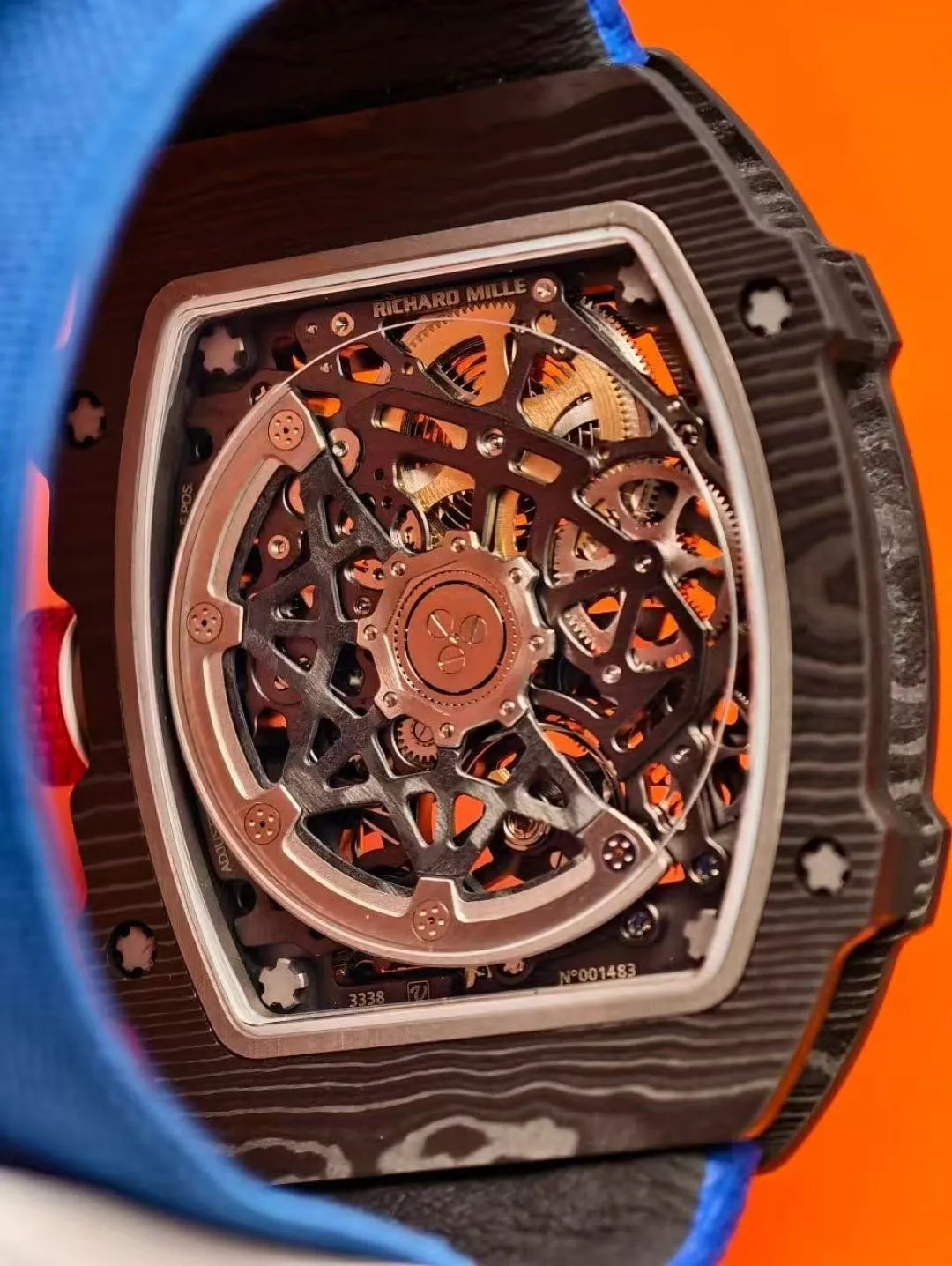 RICHARD MILLE RM67-02 Black NTPT RICH Factory 1:1 France Blue/Red/White Skeleton Dial CRMA7 Super Clone 72 b185b2cbc21d3bd 阿默表行AmoWatch