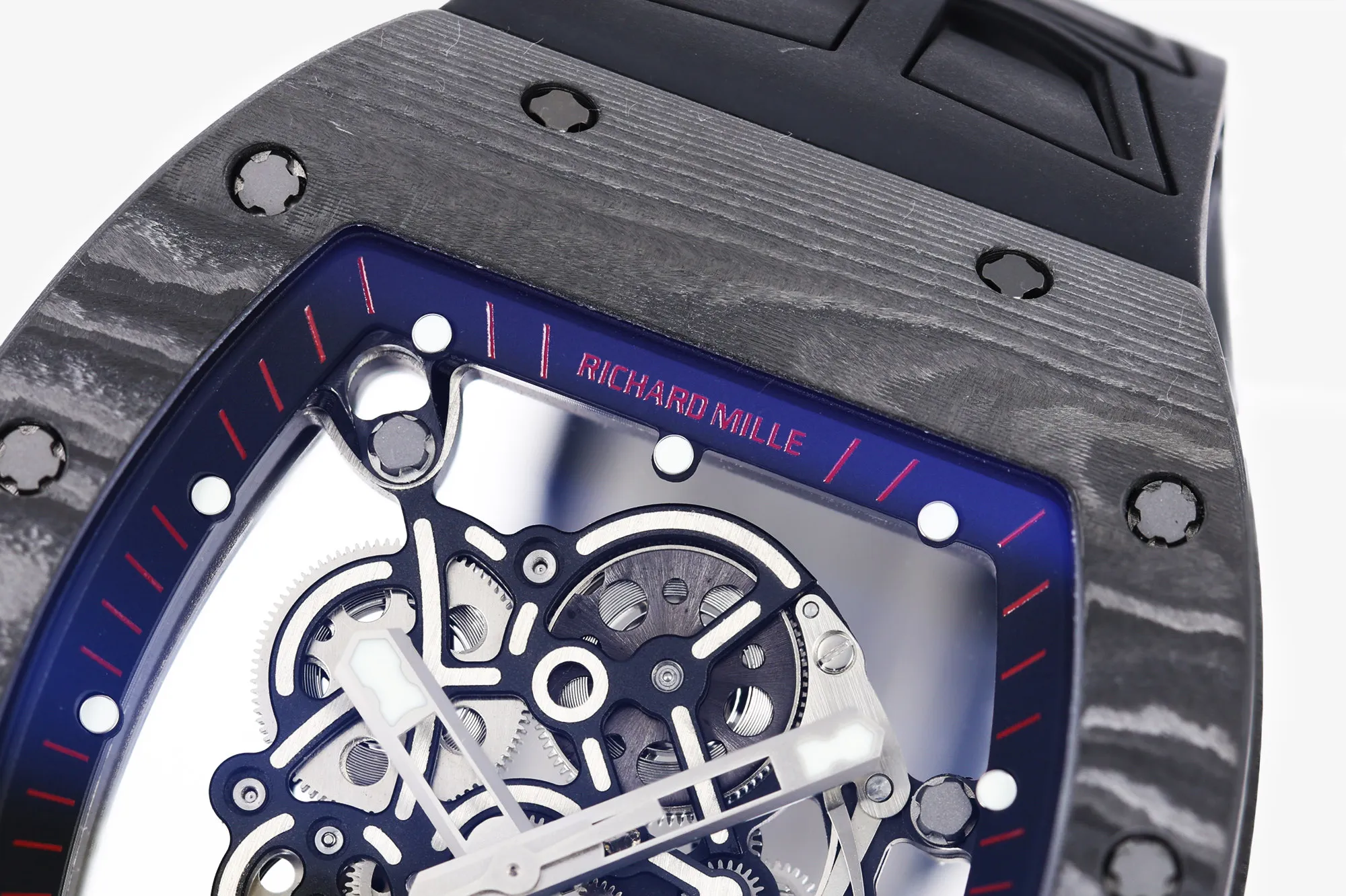RICHARD MILLE RM055 RM 055 NTPT/Ti ZF 1:1 Best Edition Black Bezel Black Crown on Black Rubber Strap RMUL2 Super Clone V3 21 b48be3b84fe8680 AMO Watch