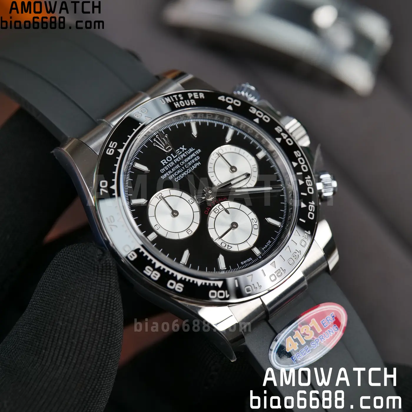 Rolex Daytona 126519 ERF Best Edition Black/Silver Dial on Oysterflex Strap JH4131 (Free Sprung) 76 b536b1d11b4490d 阿默表行AmoWatch